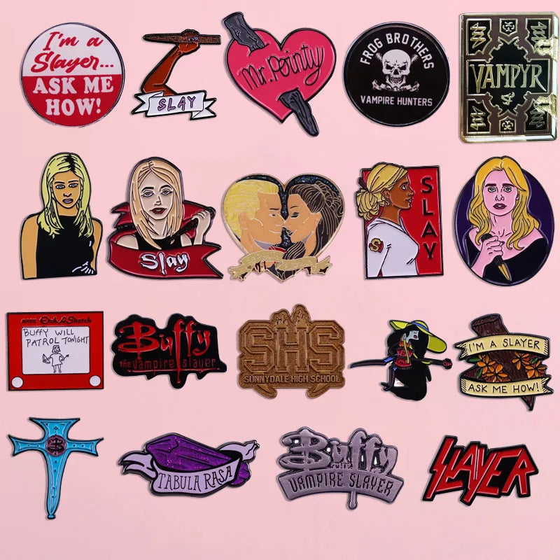 Buffy The Vampire Slayer Enamel Pin Brooch Fashion Accessory