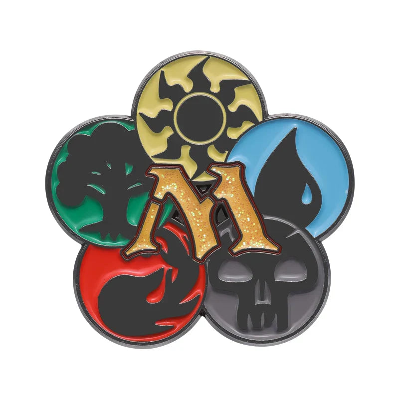Magic Party Enamel Pin Cartoon Metal Badge Lapel Backpack Jewelry Gift Accessories