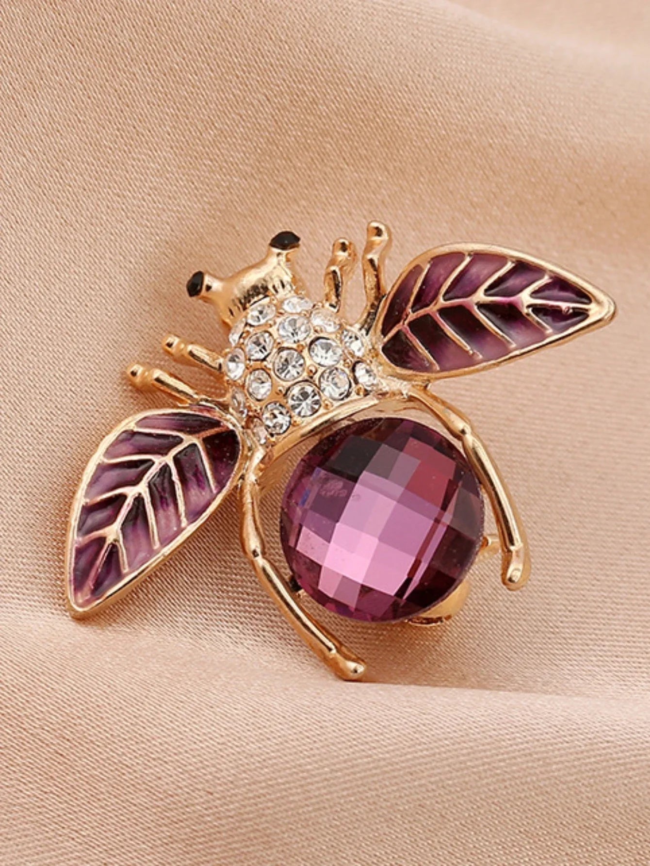 Trendy Bee Pearl Brooch for Fashion, Party, Gift