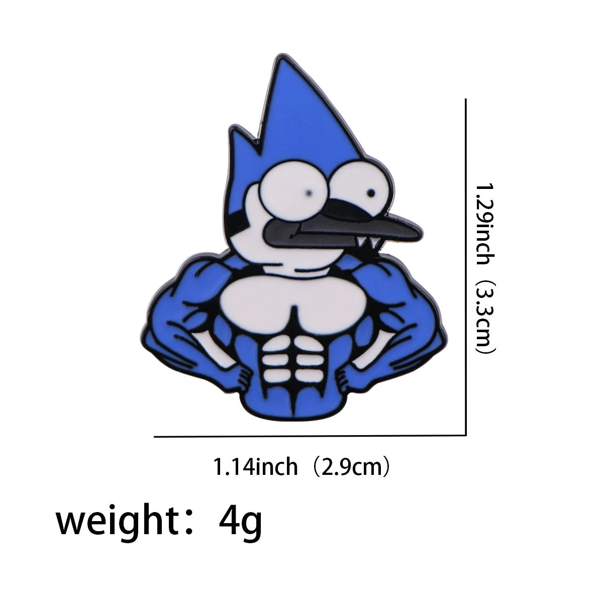 Funny Cartoon Enamel Pin Brooch for Backpacks and Clothes - Metal Jewelry Gift