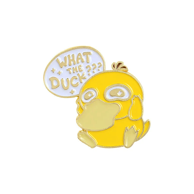 Duck Brooch Pin for Hat Glasses Pet Party Gifts High Quality