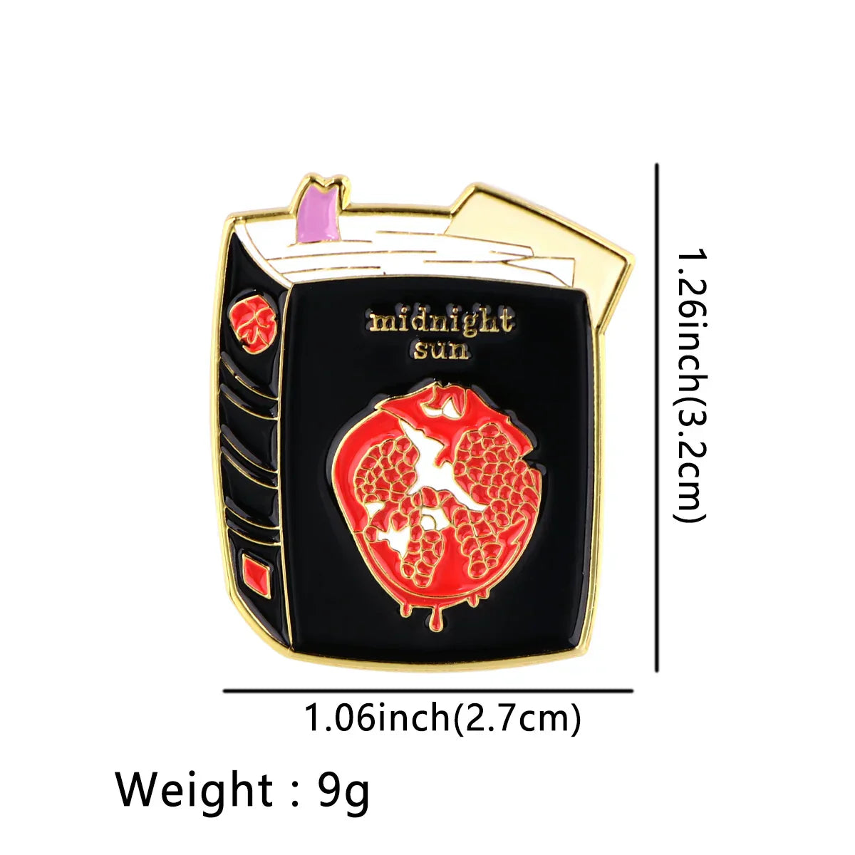 Twilight Enamel Pin Brooches for Women Lapel Pins Badges Fashion Jewelry Gift