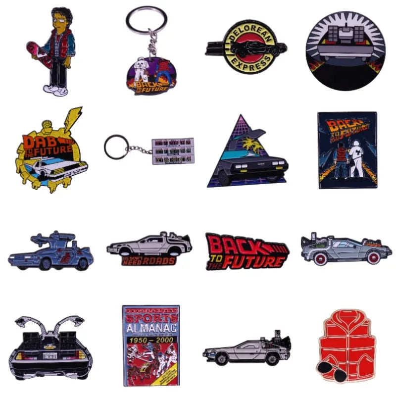 Hard Enamel Pins Cartoon Badge Lapel Hat Jewelry Keychain Gifts