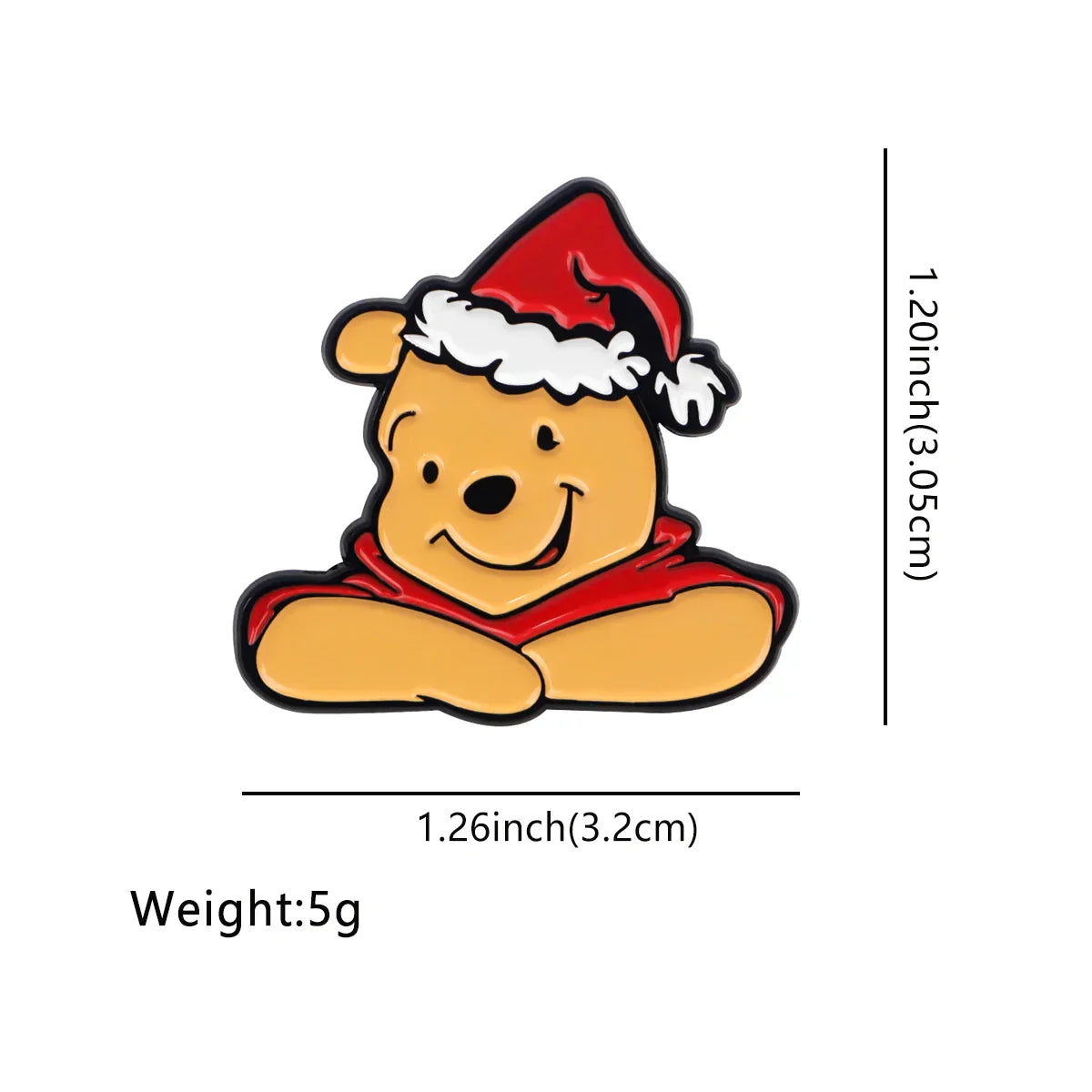 Christmas Cartoon Enamel Pins Brooches Fashion Jewelry Gifts