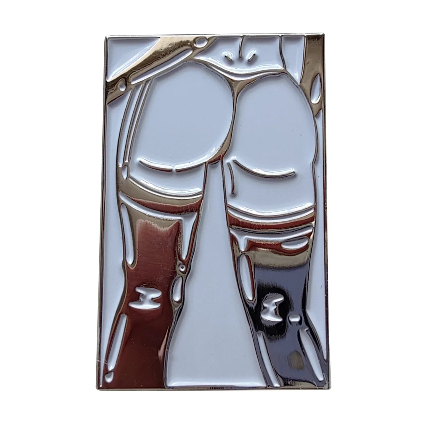 Booty Enamel Pin Cartoon Girl Sexy Animal Heart Brooch Metal Fashion Pin