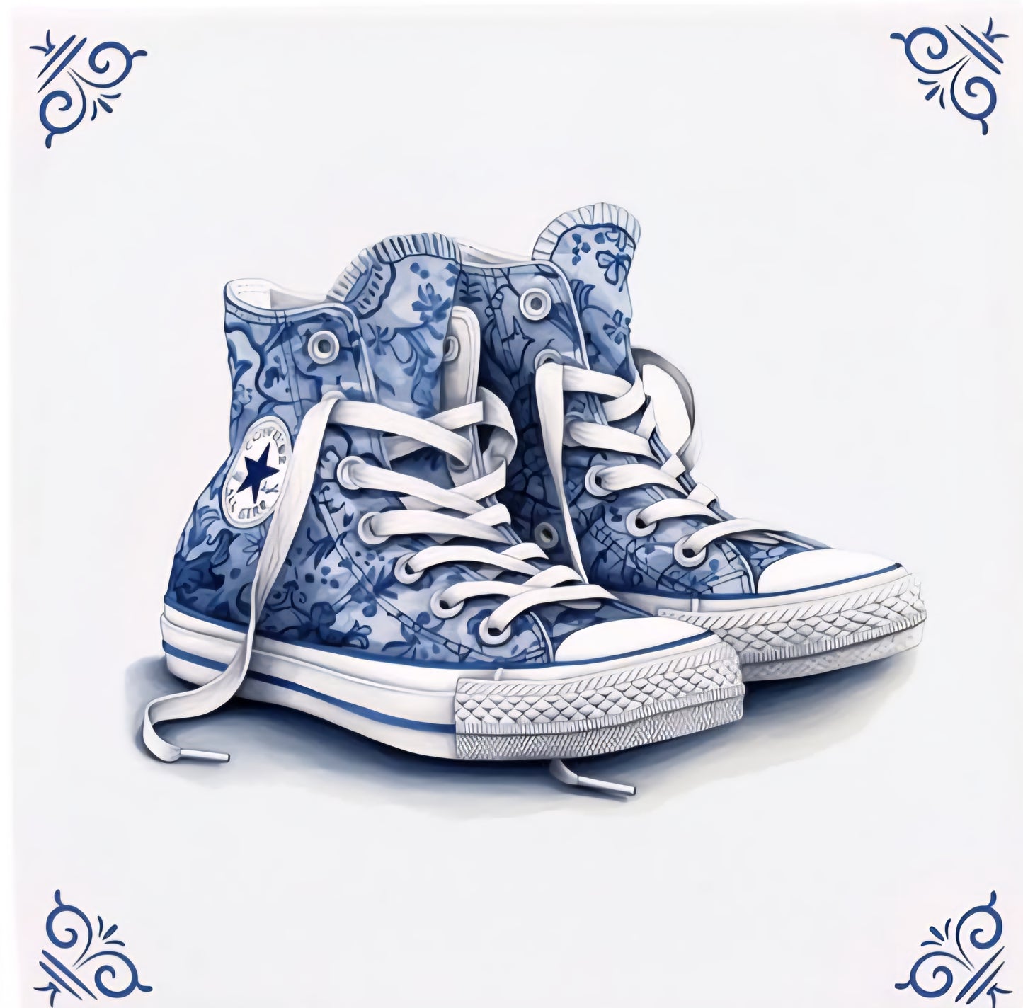 Converse in Blue