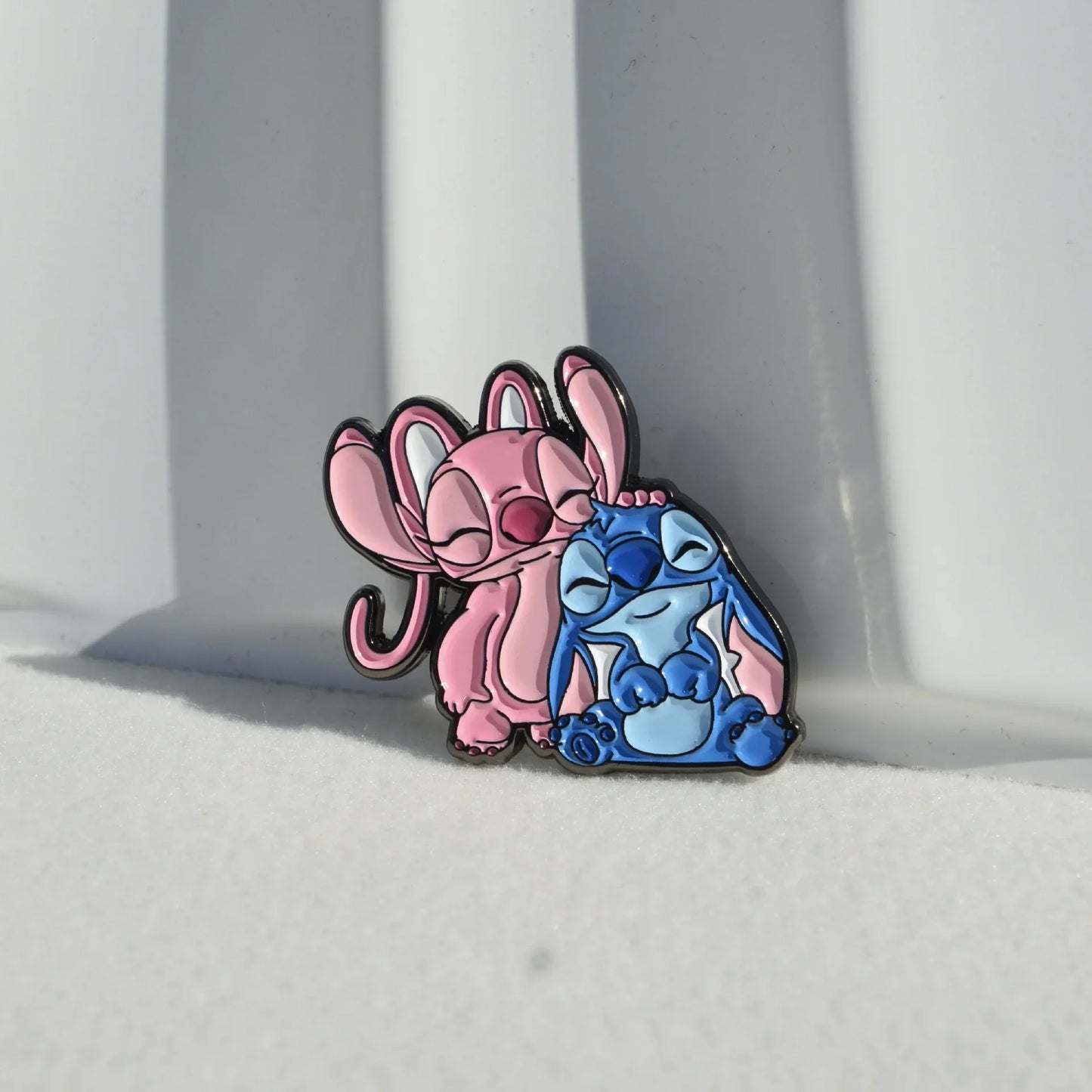 Kawaii Pink Monster Enamel Pin Lapel Badge for Backpacks and Clothes Gifts