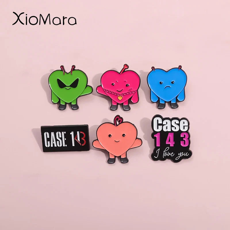 K-Pop Idol Enamel Pins Custom Brooches Lapel Badges Gift for Fans