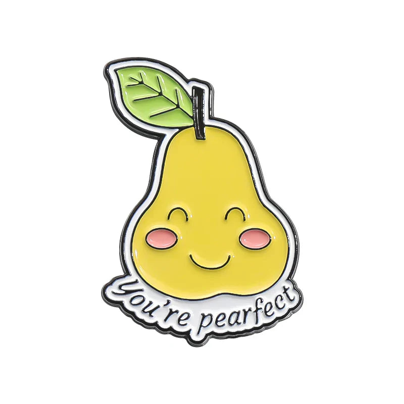 Positive Energy Enamel Pin: Chin Up, I Believe in You Brooch Badge Jewelry Gift