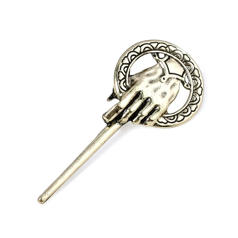 Hand of the King Brooch Pin Vintage Punk Jewelry Gift