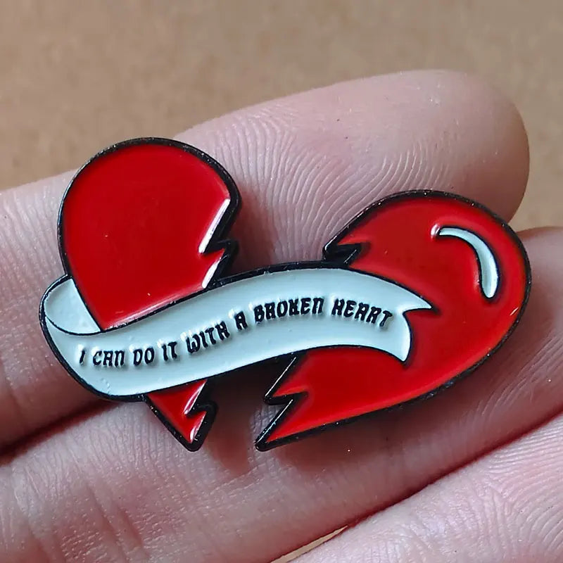 Pop Song Enamel Pin Rock Band Cartoon Brooch Jewelry Gift Lapel Badge Decor