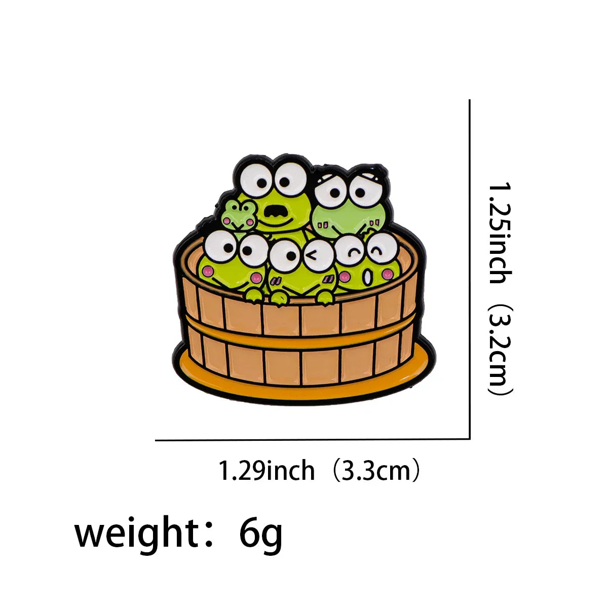 Kawaii Kitty Enamel Pin Lapel Brooch Badge for Backpacks and Clothes