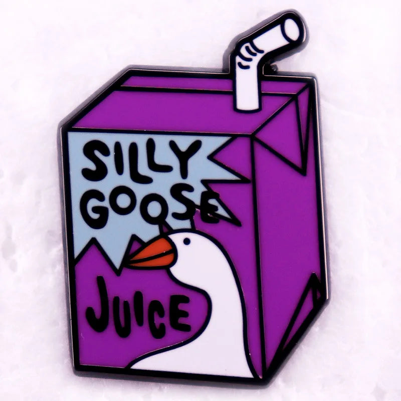 Funny Animal Quote Enamel Pins Lapel Badge Collection Brooch Accessories