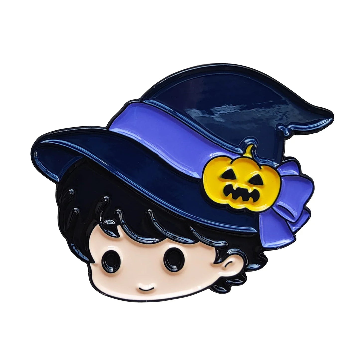 Banana Fish Chibi Ash Eiji Halloween Enamel Pin