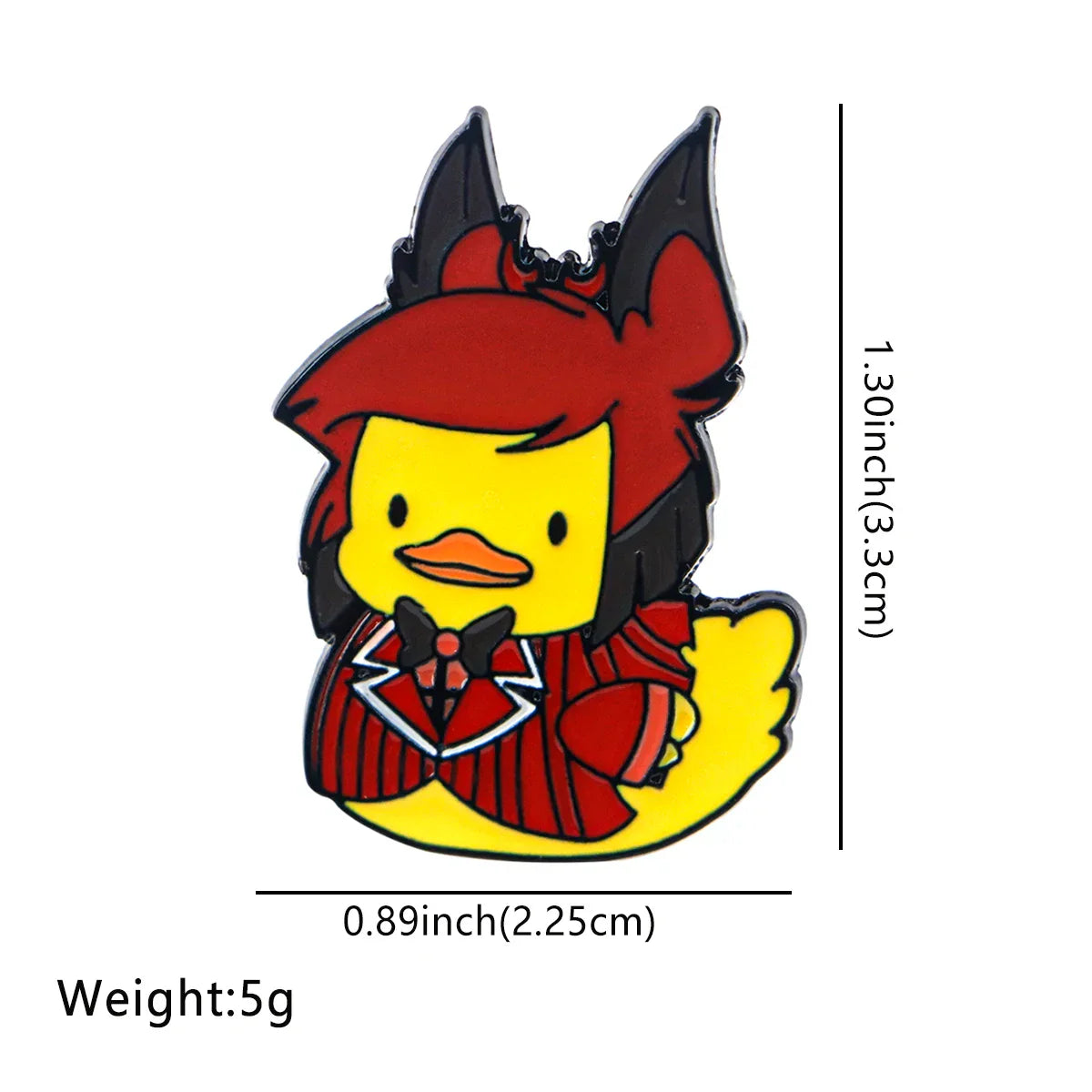 Cartoon Duck Enamel Pins Brooches for Women Clothing Backpack Lapel Badges Jewelry Gifts