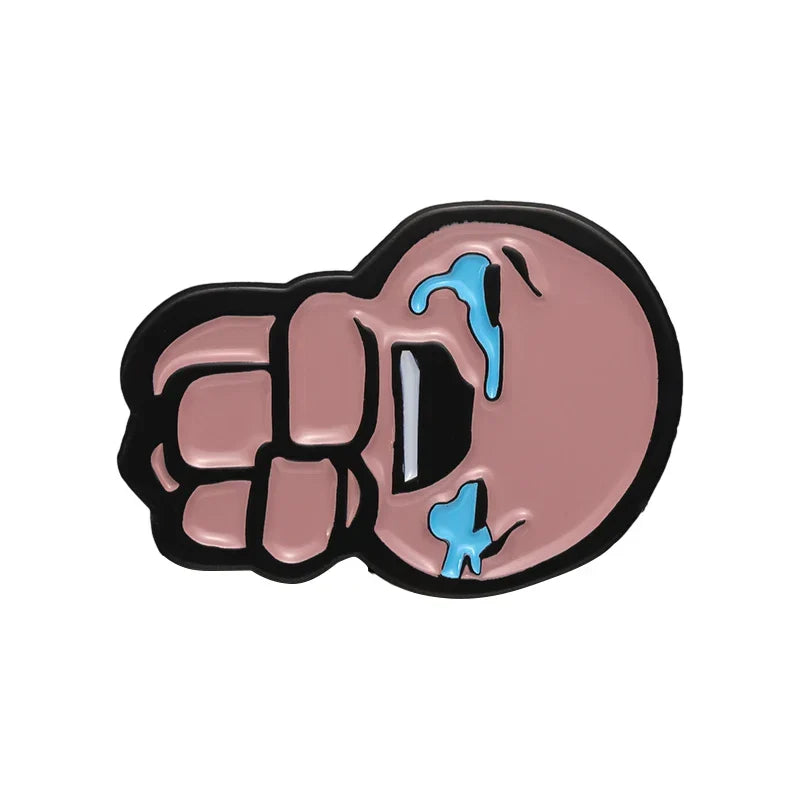 Binding of Isaac Cry Enamel Pin Brooch Badge Lapel Backpack Jewelry Wholesale