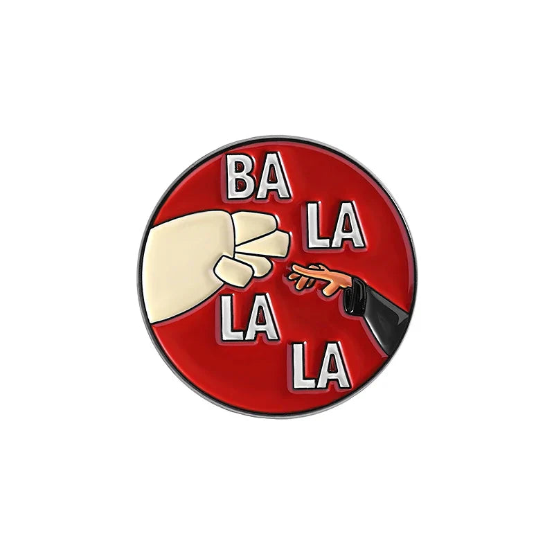 Cartoon Christmas Enamel Pin Anime Brooch Lapel Badge Jewelry Gift