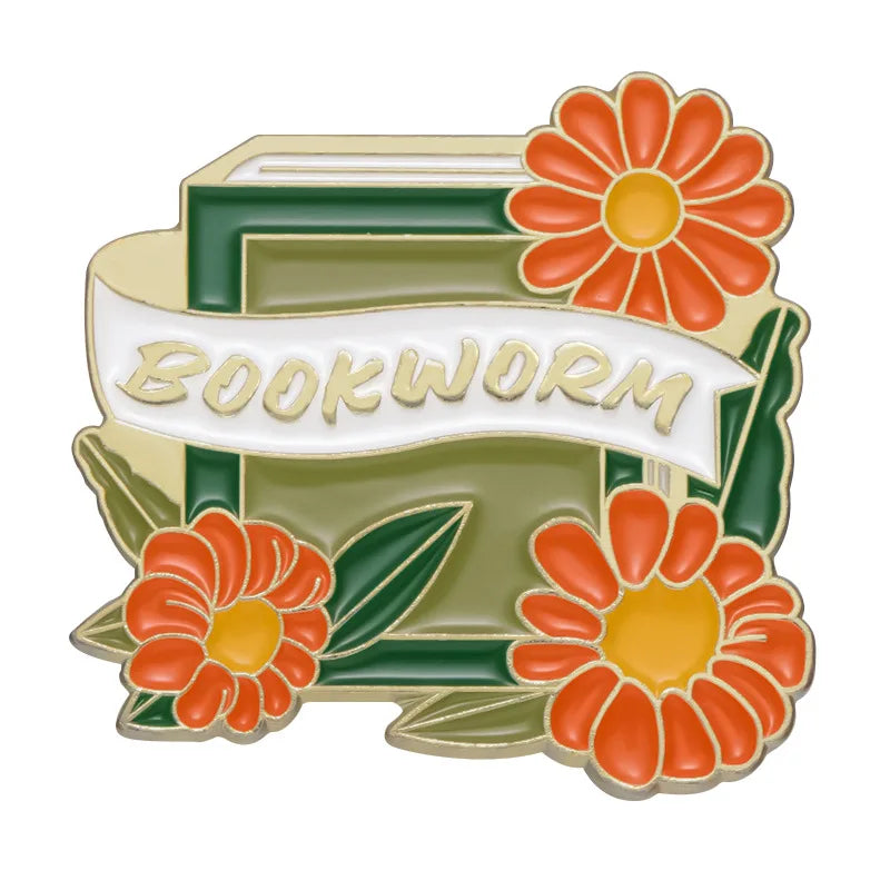 Anime Love Enamel Brooch Pins for Clothes, Backpacks, Hats - Fashion Jewelry Accessories