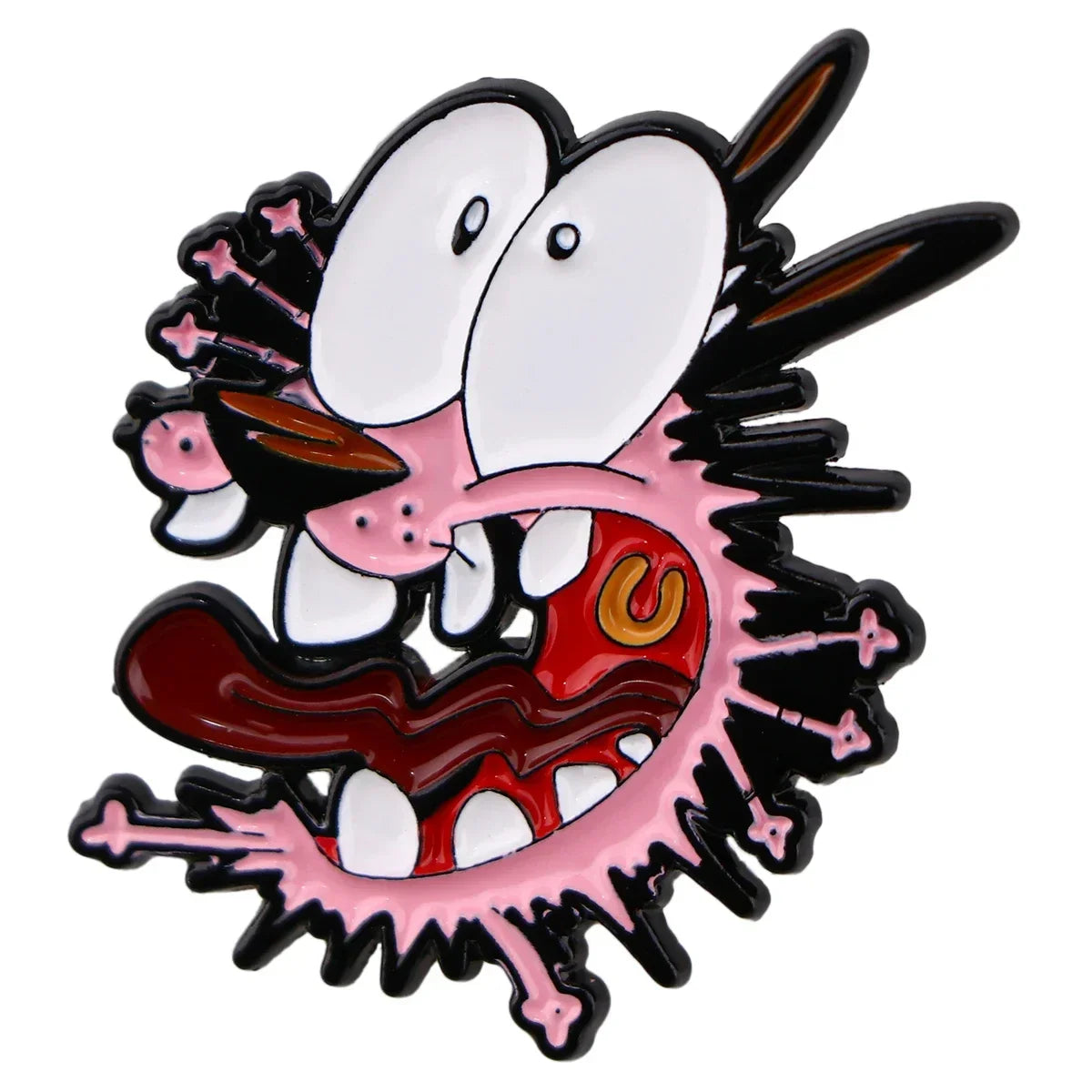 Cartoon Dog Enamel Pins Cute Brooches for Women Backpack Lapel Pins Fashion Jewelry Accessories Gift
