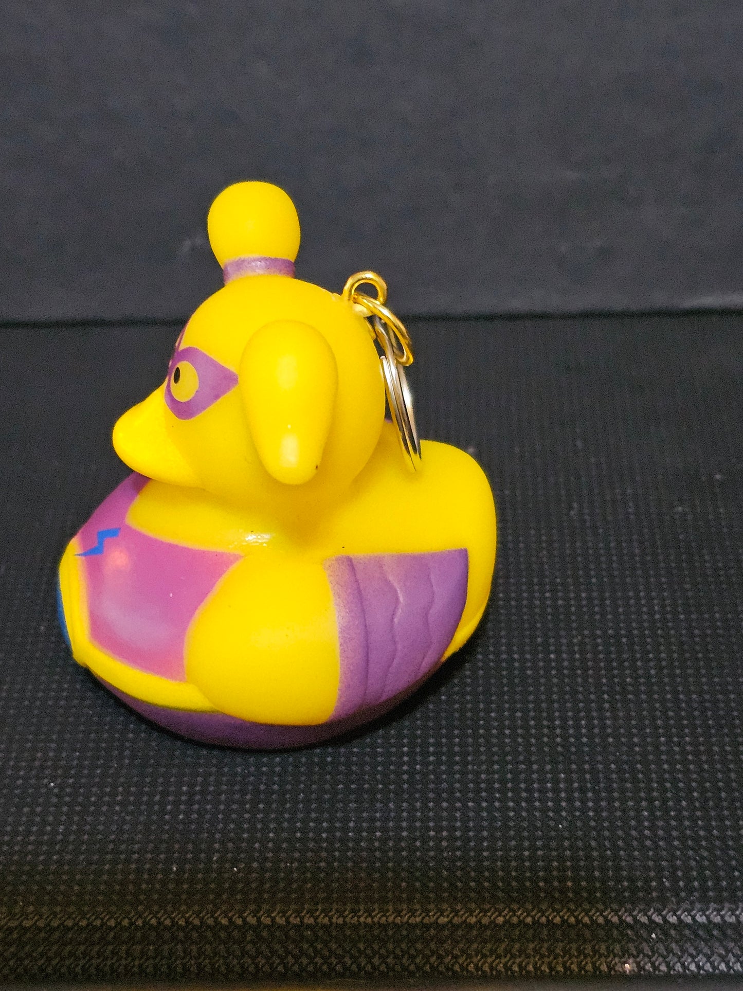 Dyna Girl duck keychain