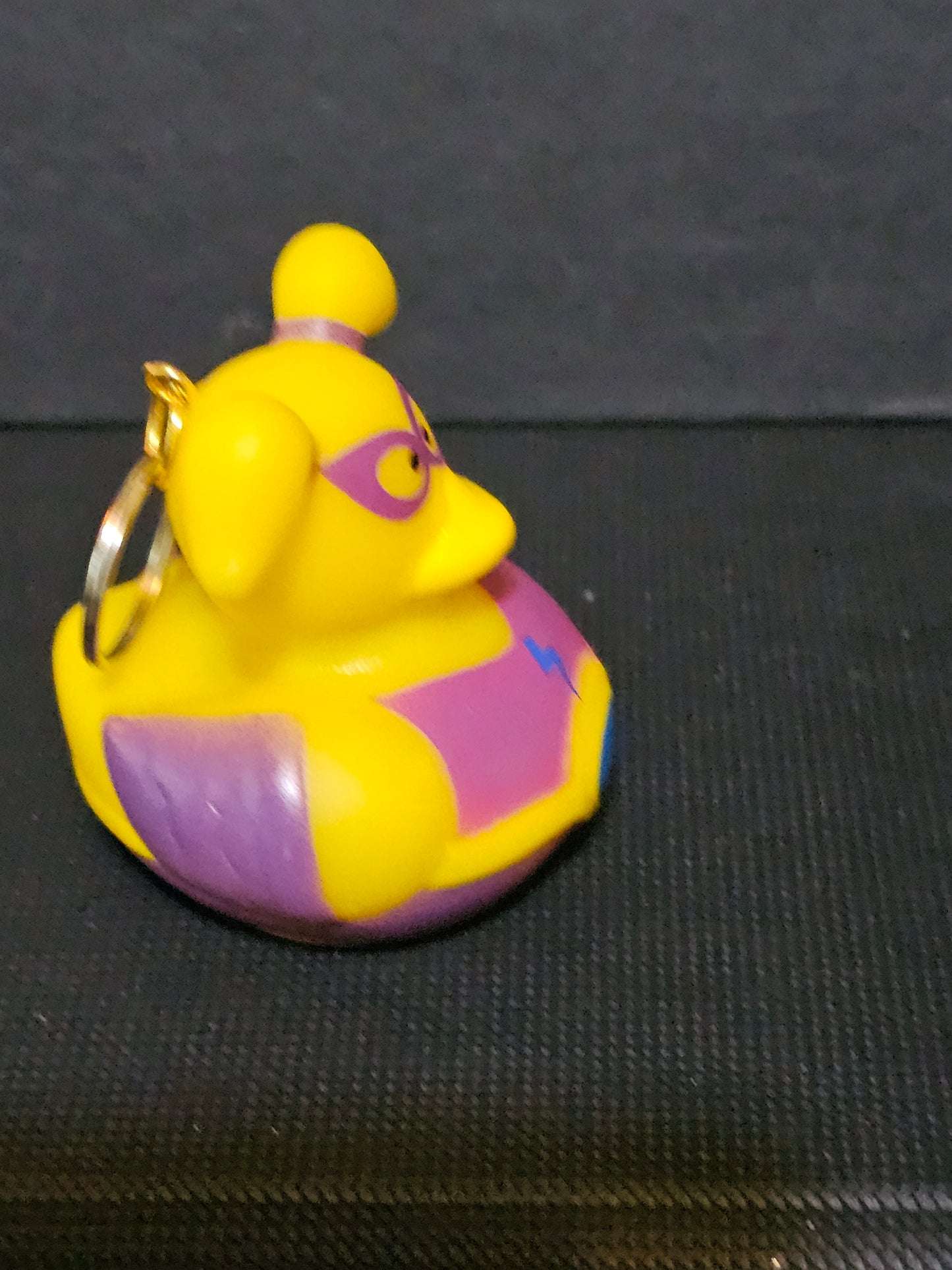 Dyna Girl duck keychain