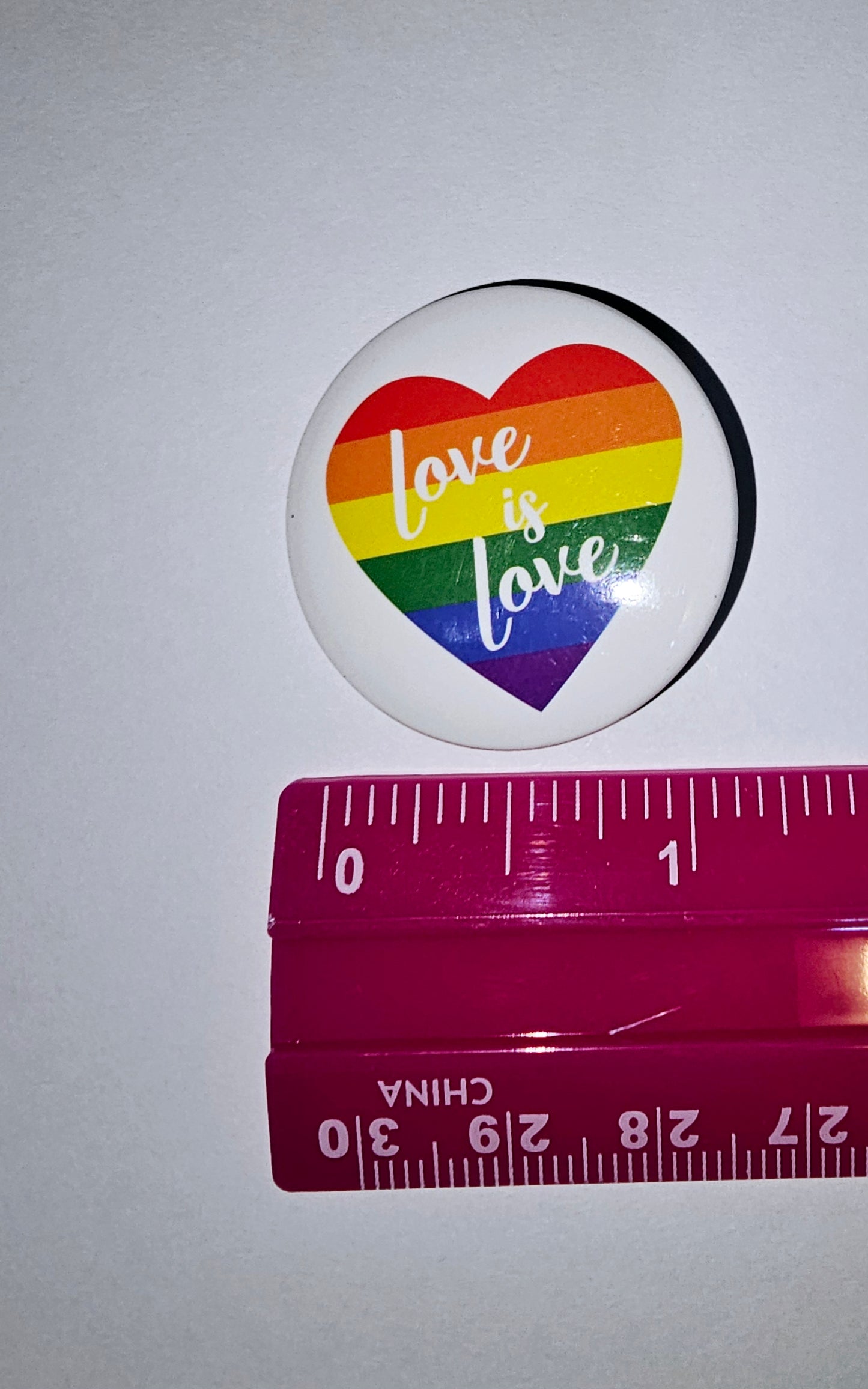 Love is Love button