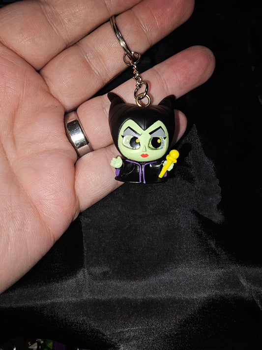 Maleficent keychain