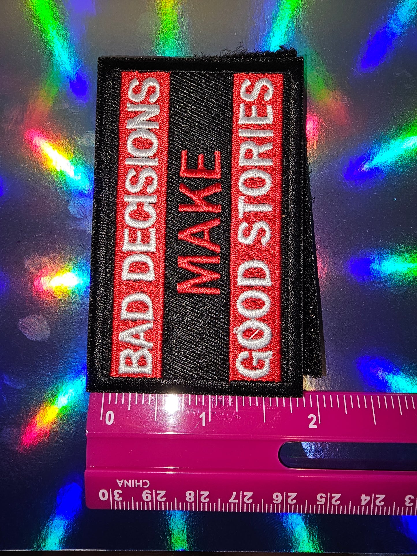 Patch - Bad Decisions Make Good Stories