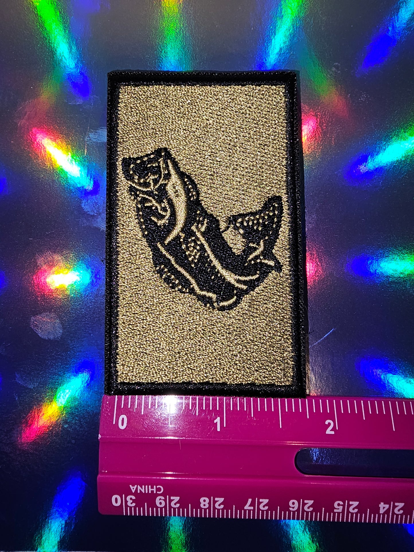 Patch - Bass (gold)