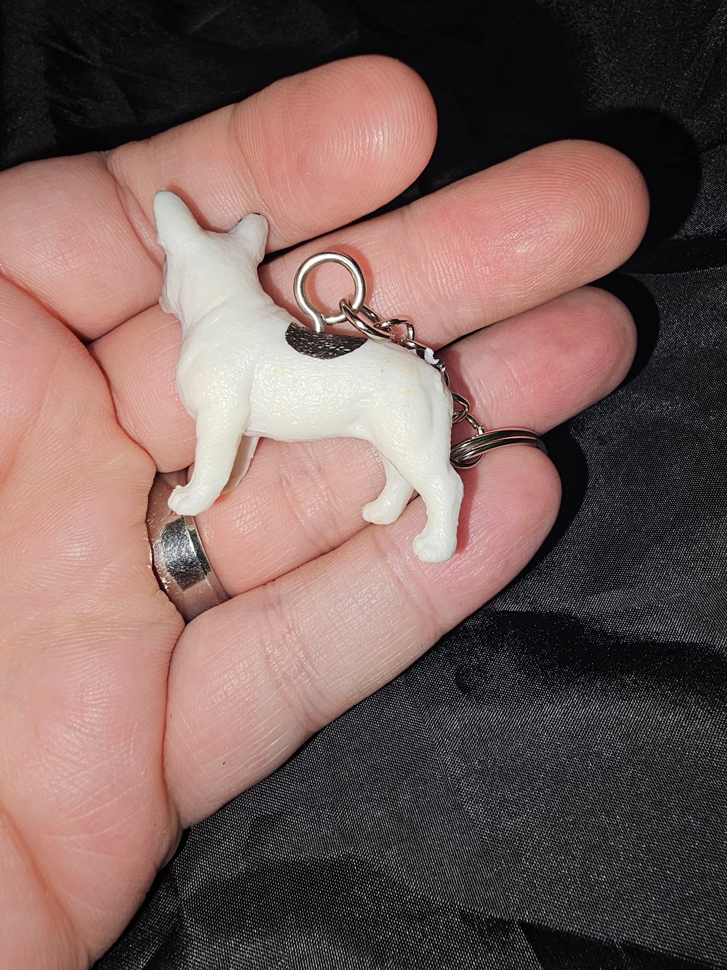 Dog Keychain - Boston Terrier
