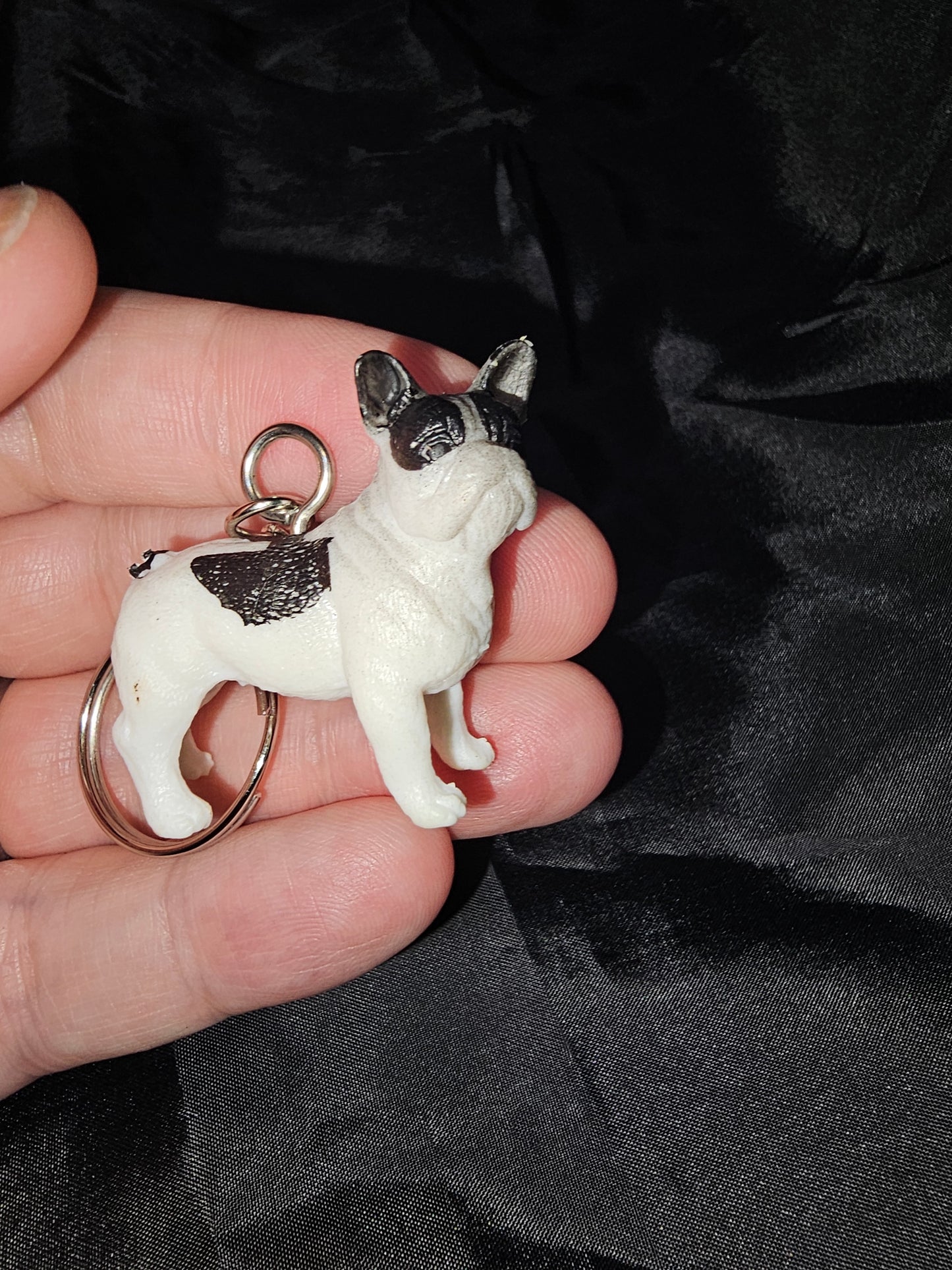 Dog Keychain - Boston Terrier