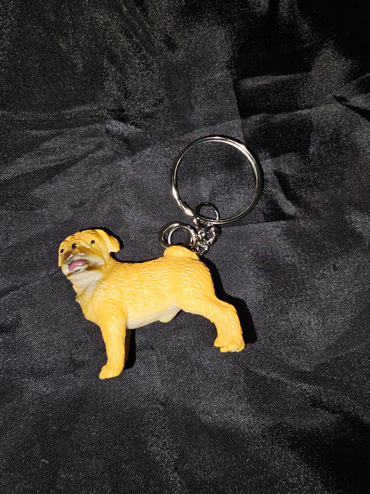Dog Keychain - Pug