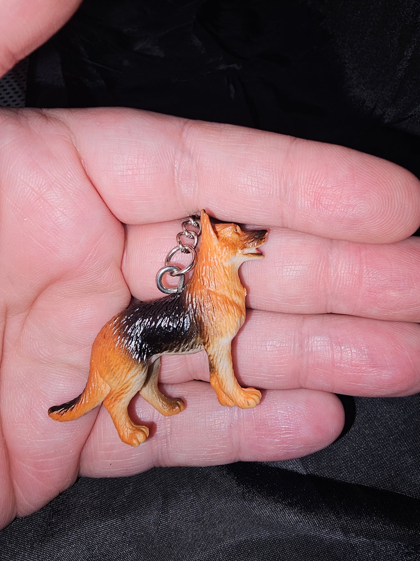 Dog Keychain - German Shepherd