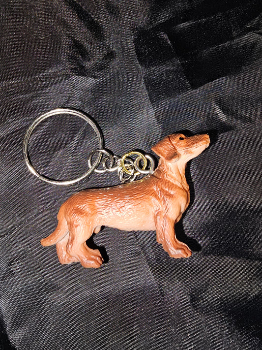Dog Keychain - Dachshund