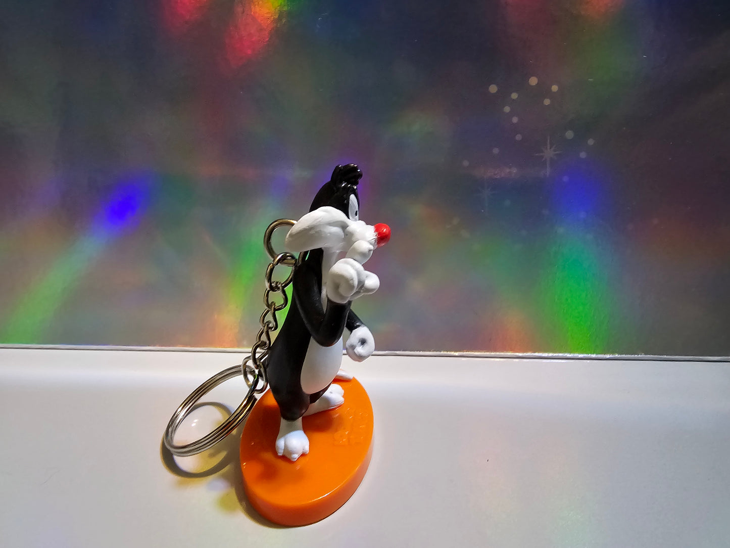 Sylvester the cat keychain