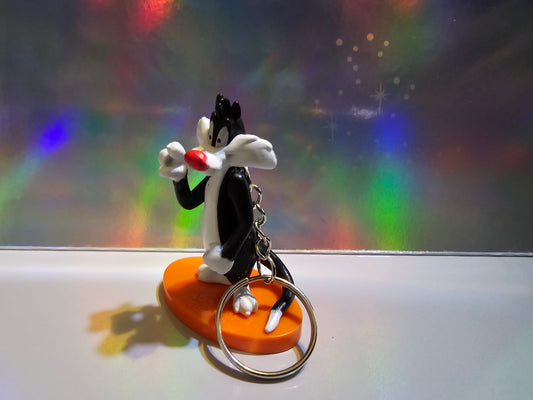 Sylvester the cat keychain