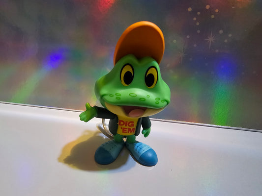 Dig 'Em Frog keychain