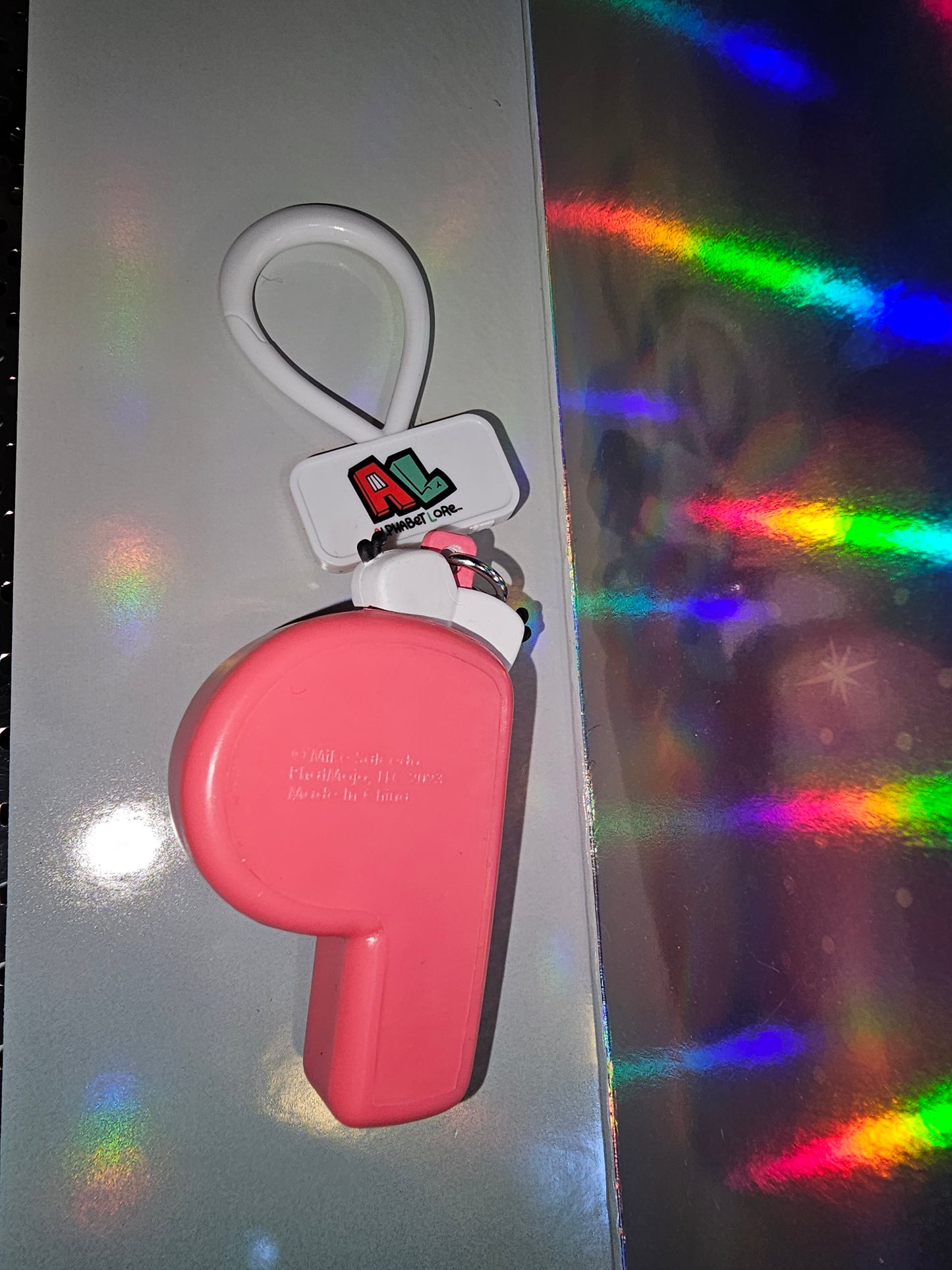 Alphabet Lore - P keychain