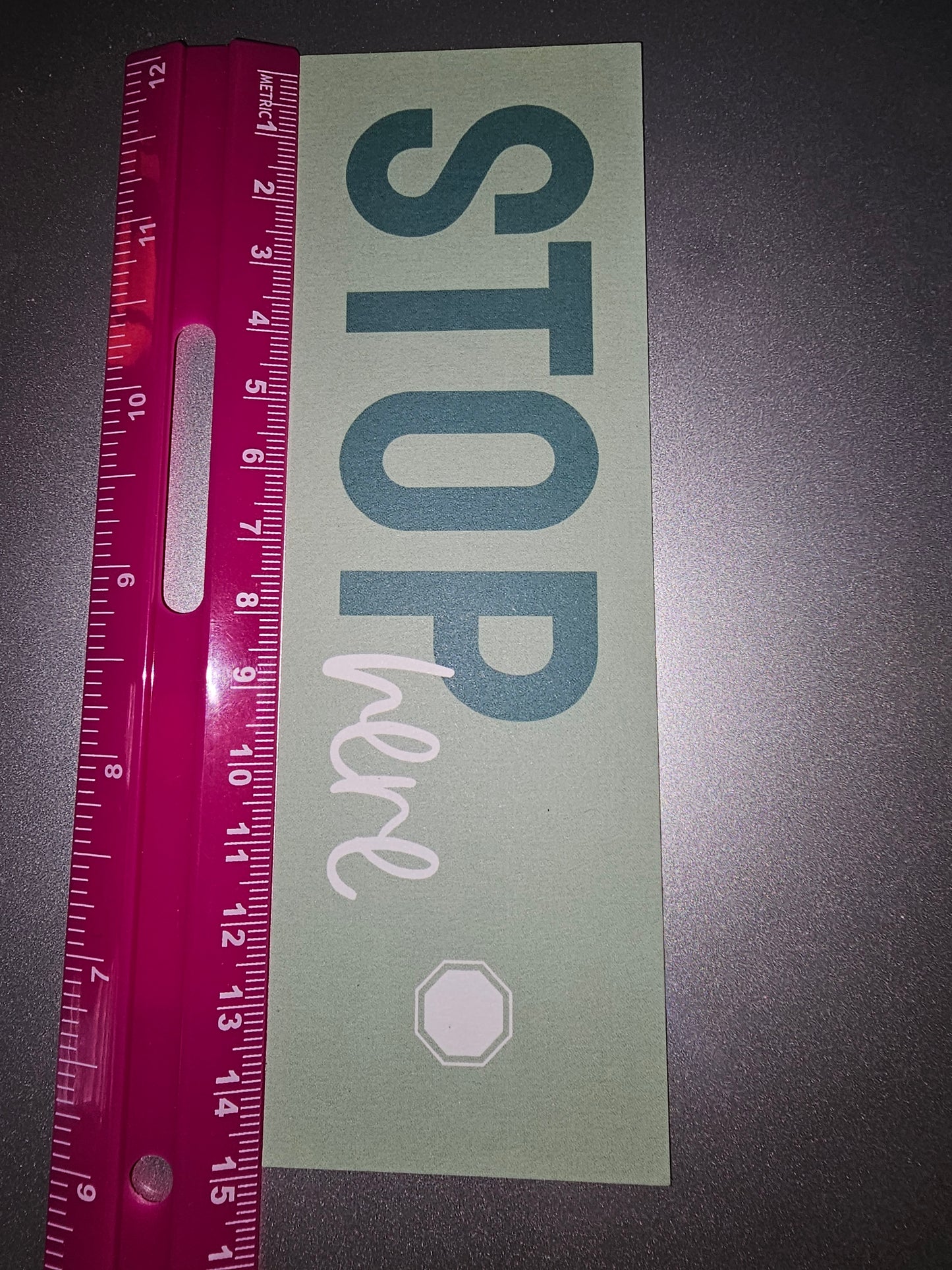 Bookmark - Stop Here