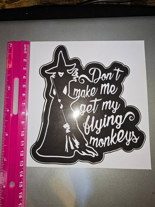 Sticker - Flying Monkeys