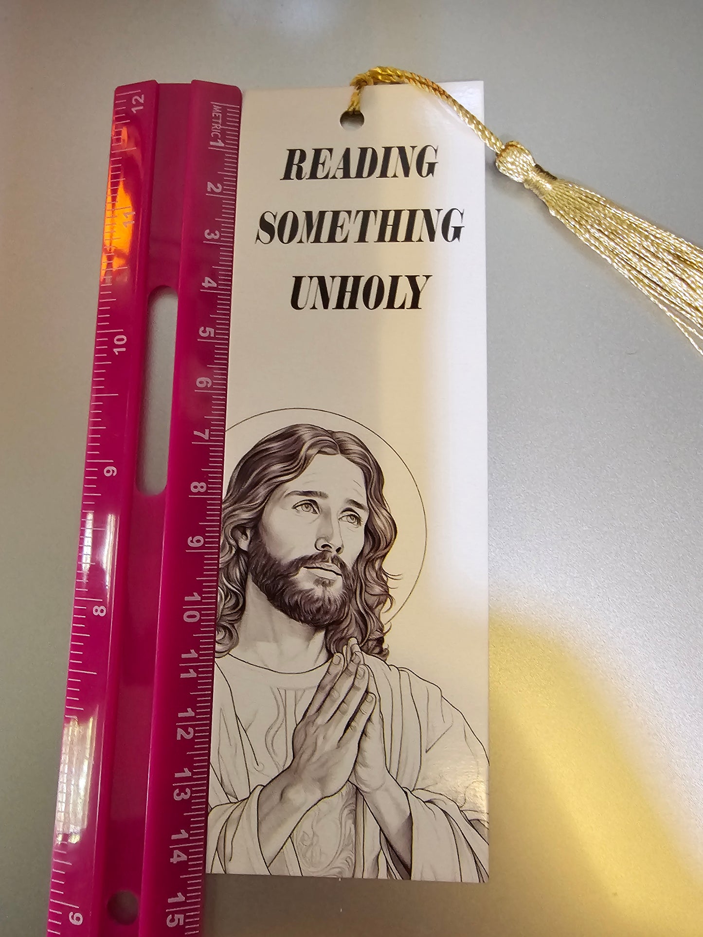 Bookmark - Reading Something Unholy