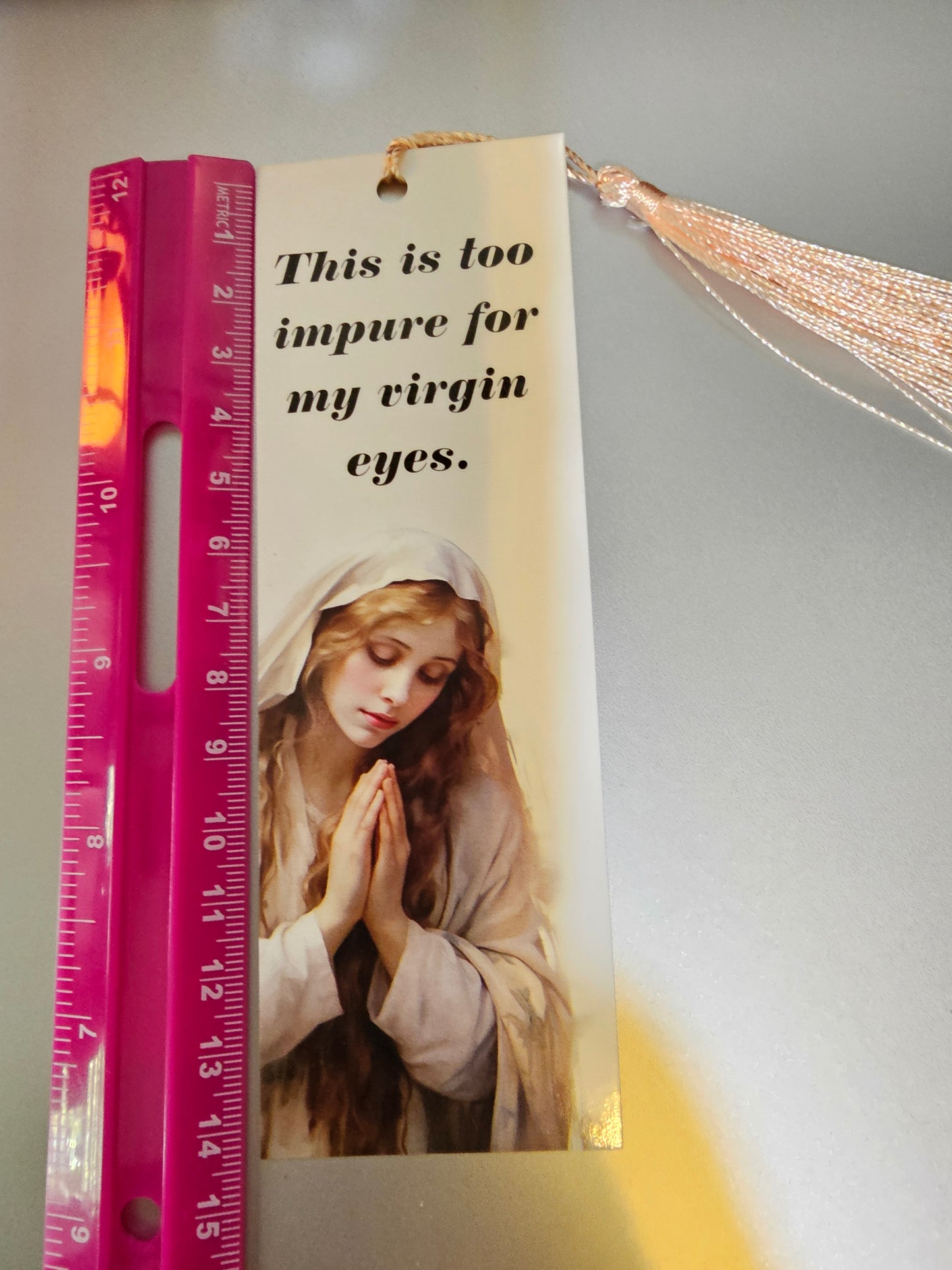 Bookmark - Mary - Virgin eyes