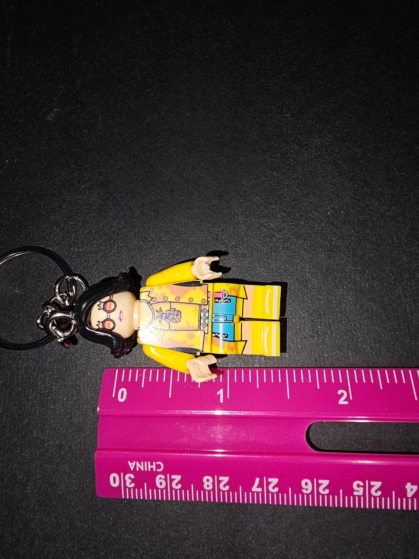 Lego keychain - Pineapple lady