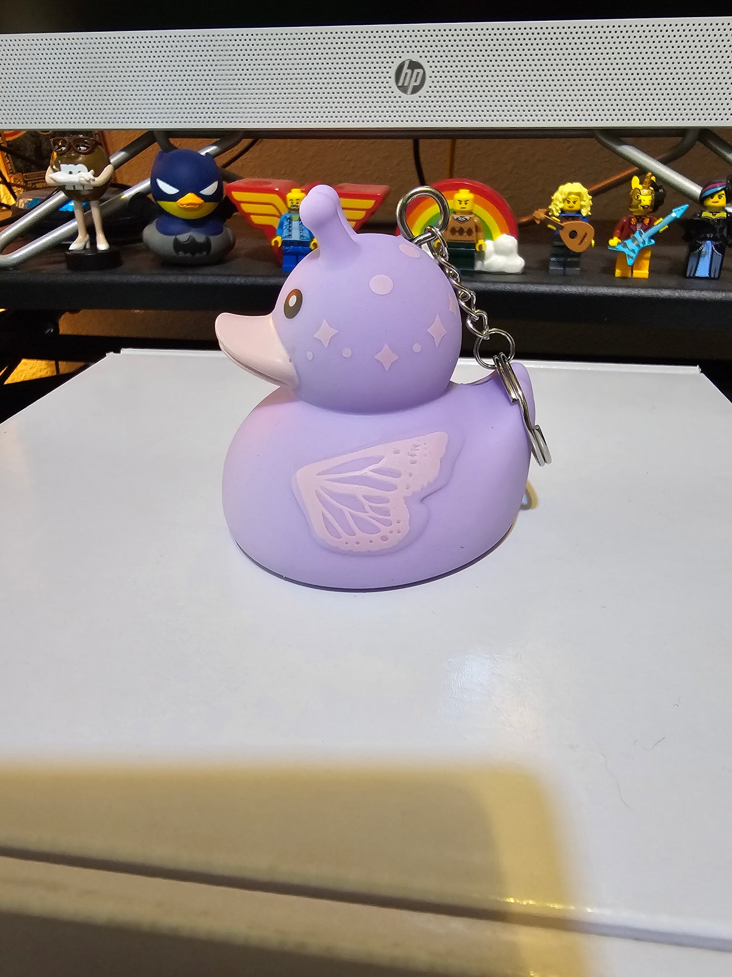 Ducky Butterfly keychain