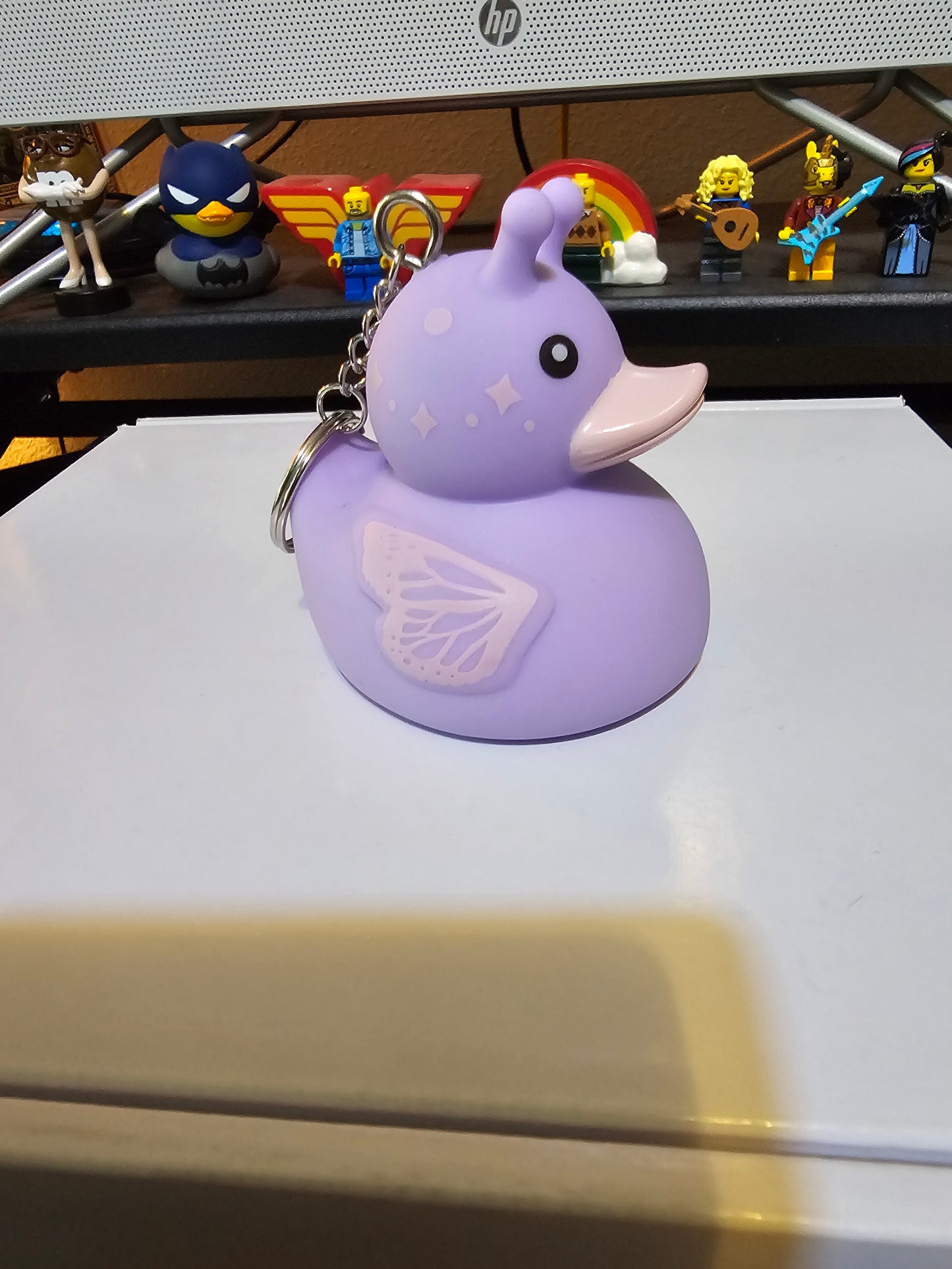 Ducky Butterfly keychain