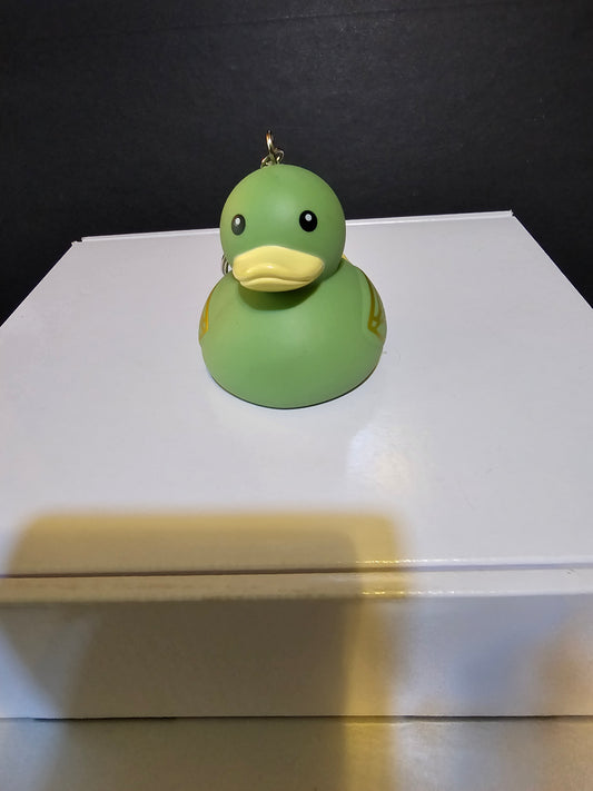 Ducky keychain - green