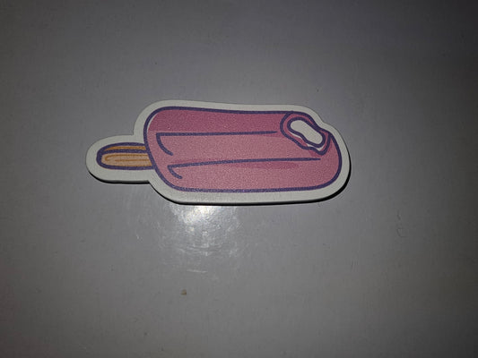 Popcicle magnet - pink