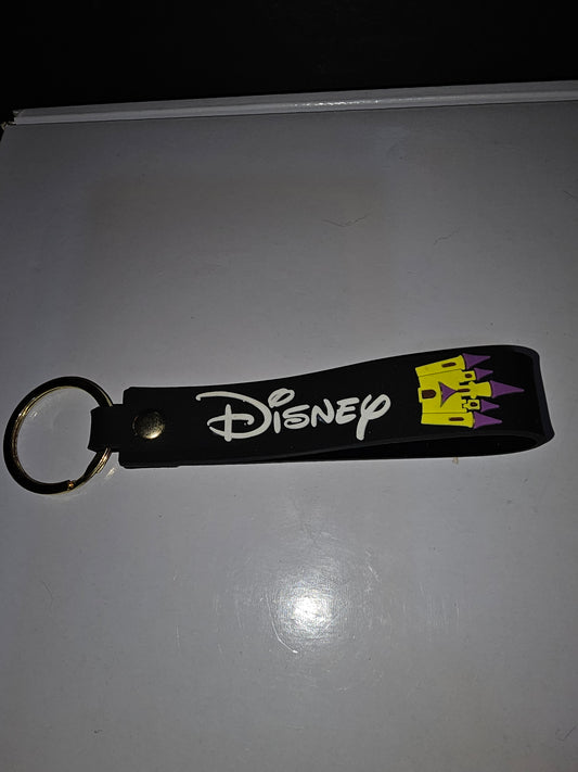 Disney castle keychain