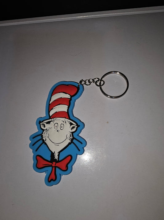 The Cat in the Hat - keychain