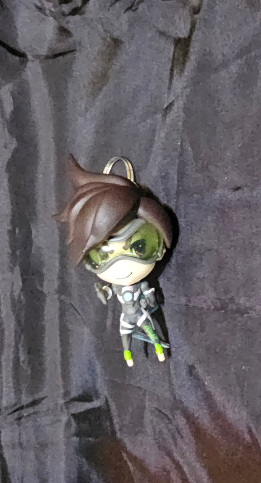 Overwatch keychain - Sporty Tracer